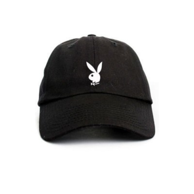Playboy Bunny Custom Unstructured Dad Hat Adjustable Cap Hefner NewBlack  eb-22938391